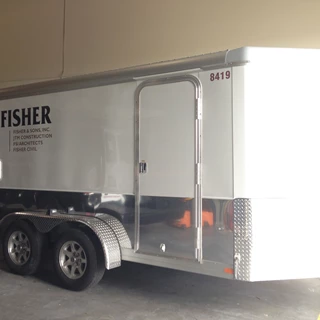  - Vehicle Graphics - Ready-To-Apply Lettering & Graphics - Fisher & Sons Inc - Burlington, WA