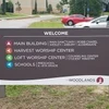 Church in The Woodlands Non Lighted Directional Exterior Signage