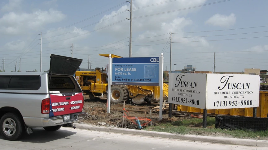 Wood Signs | Builder & Contractor Signs | Houston, Texas | Wood